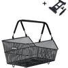 Basil fietsmand cento s met mik bevestiging 7 liter 31 x 21 x 11 cm - zwart