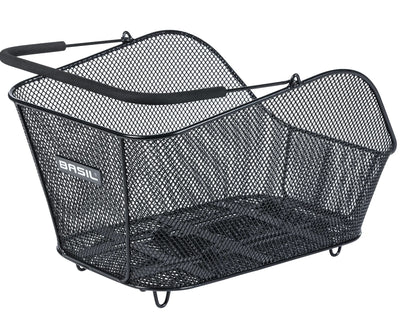 Basil fietsmand icon m met mik bevestiging 13 liter 39 x 24 x 14 - zwart