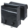 Basil dubbele fietstas urban load mik 48-53 liter - zwart