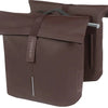 Basil dubbele fietstas city mik 28-32 liter - roasted brown