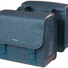 Basil dubbele fietstas flair 35 liter - navy
