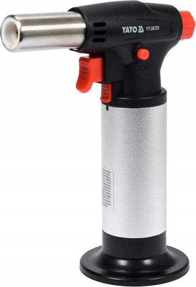 Yato crème brulee brander met piezo ontsteking - 200w - met slot functie