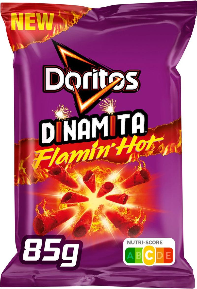 Doritos dinamita flamin hot chips 20 x 85 gram