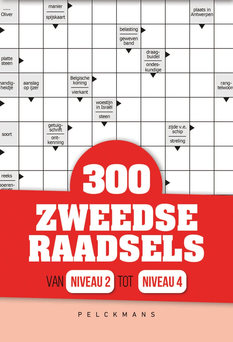 Pelckmans 300 zweedse raadsels - puzzels en quizen