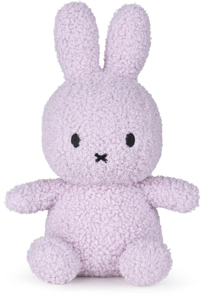 Bon ton toys nijntje - eco tiny teddy - lila - 23 cm - 9