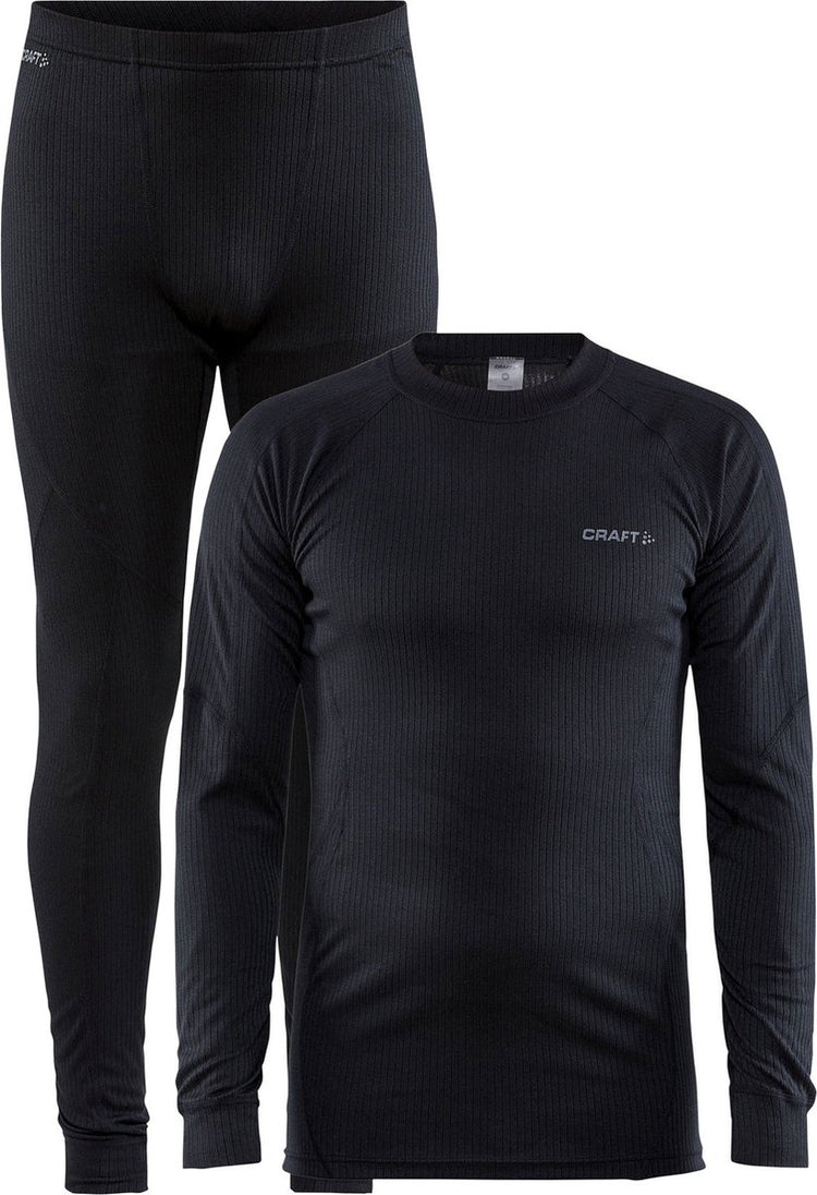 Craft core dry baselayer thermoset heren - zwart - maat l