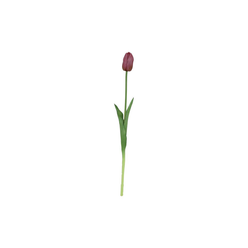 Countryfield kunstbloem tulp paars 10x10x47cm