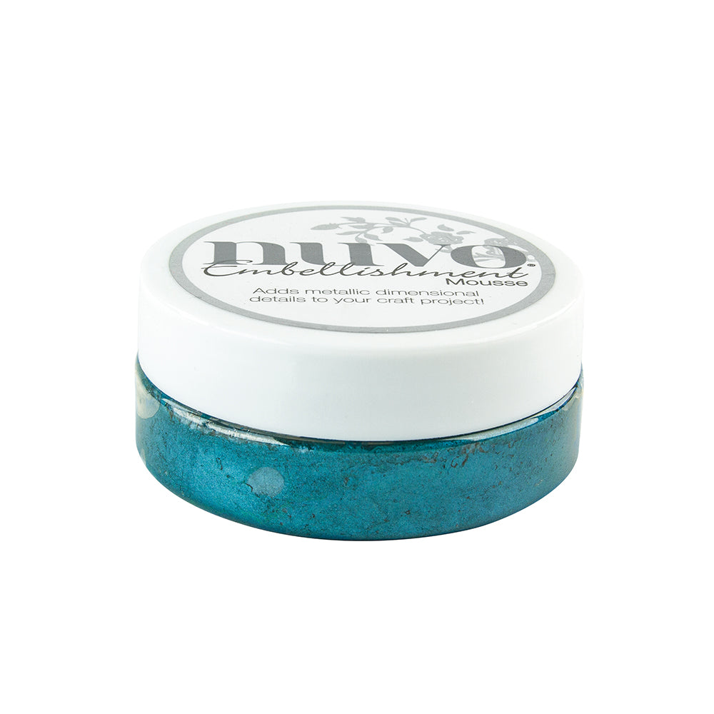 Nuvo by tonic studios nuvo • embellishment mousse pacific teal