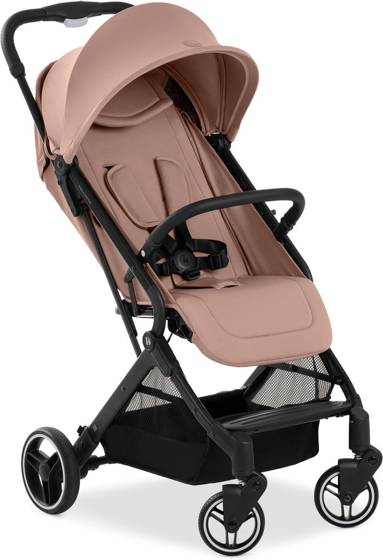 Hauck travel n care plus buggy - handzaam en compact - hazelnut