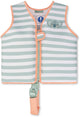 Swim essentials zwemvest - groen wit - resort stripe - 3 6 jaar