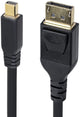 Startech 3m mini displayport naar displayport 1.4 kabel, 8k 60hz 4k 120hz hbr3 hdr, uhd mdp naar dp 1.4 kabel, uhd kabel
