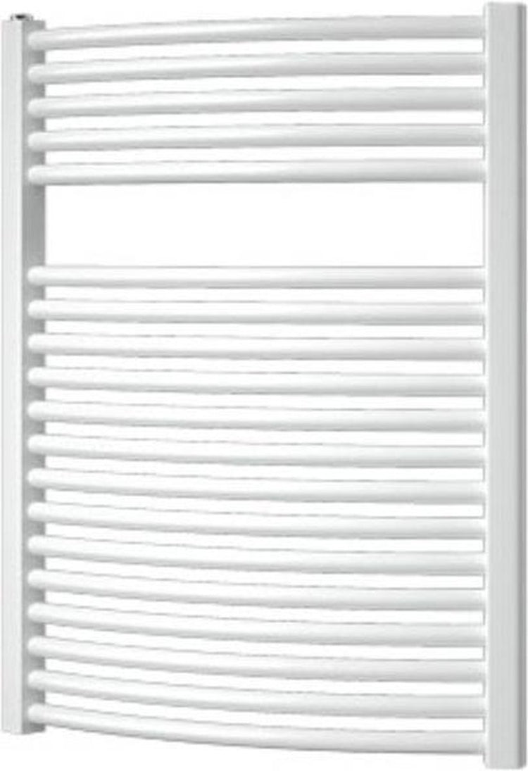 Plieger onda designradiator - handdoekradiator – 76.4 cm x 58.5 cm - 528 watt - wit