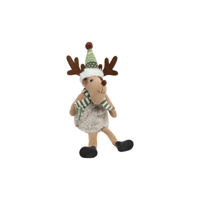 Countryfield hert met bungelbenen donny 9x10x24cm