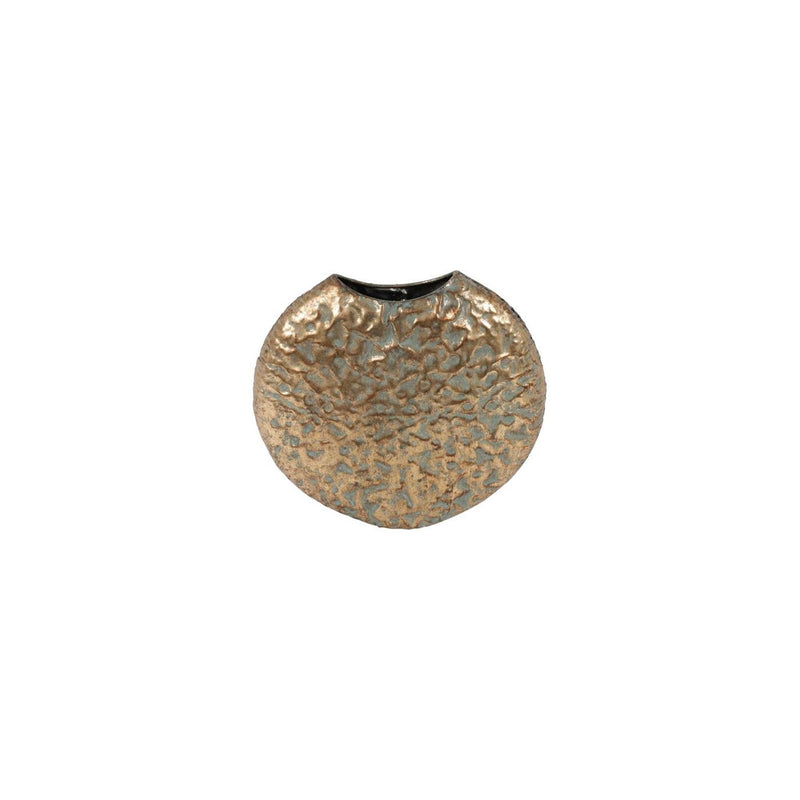 Countryfield vaas goud metaal h29,5cm