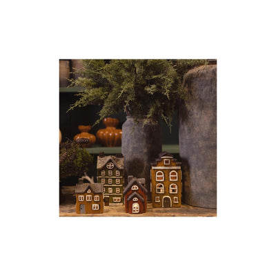 Countryfield theelicht huis dann 13,2x10x22,5cm