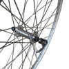 Voorwiel 28 inch 622 zilver zac19 uitval velgrem