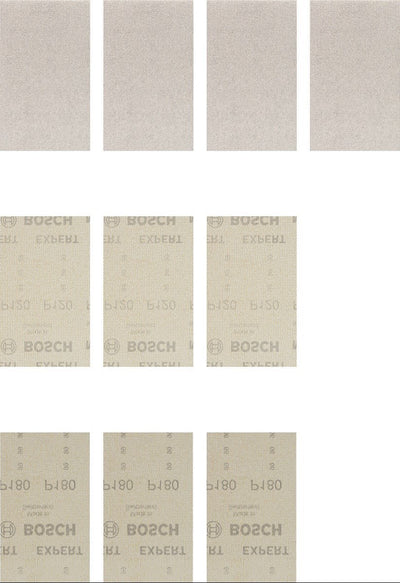 Bosch expert m480 serie - schuurgaas set - 133mm - 10 stuks