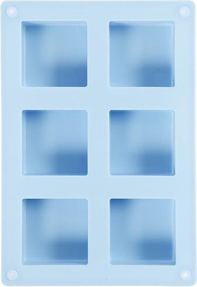 Creativ company silicone vormen lichtblauw, 60ml