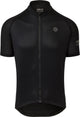 Agu core fietsshirt heren korte mouwen - zwart - drie achterzakken - ykk-rits over de hele lengte - sneldrogend interlock