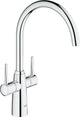 Grohe ambi keukenkraan - draaibare uitloop - chroom