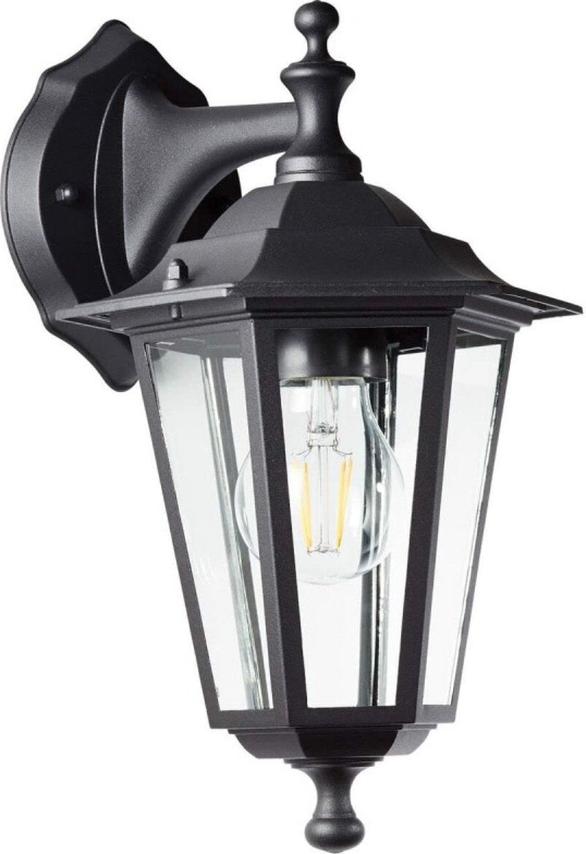 Brilliant carleen - buitenlamp - ip44 - e27 max 1x40w - zwart