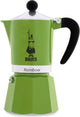 Bialetti rainbow groen 6 kops – espressopot – aluminium – 270 ml