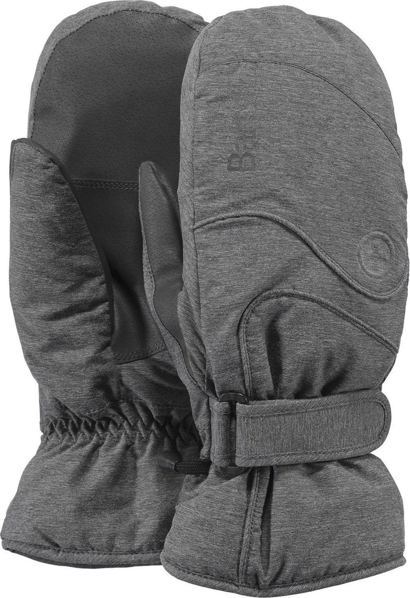 Barts basic skimitts wintersporthandschoenen unisex - donkergrijs - maat l