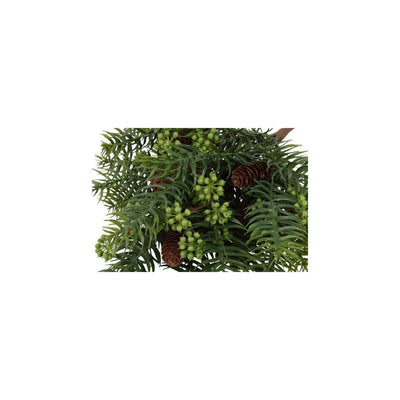 Countryfield kunsttak hedera bes groen 41xh25,4cm