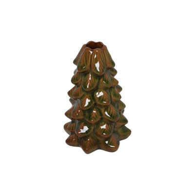 Countryfield kaarshouder kerstboom groen h15cm