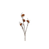 Countryfield kunstbloem helix oranje 75x13x6,5cm - afbeelding 1