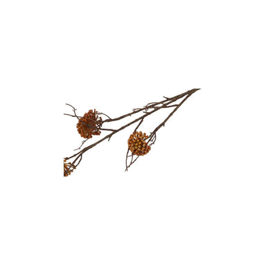 Countryfield kunstbloem helix oranje 75x13x6,5cm