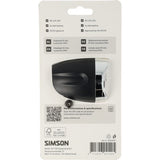 Simson koplamp aurora b-line luxurious mini - afbeelding 2