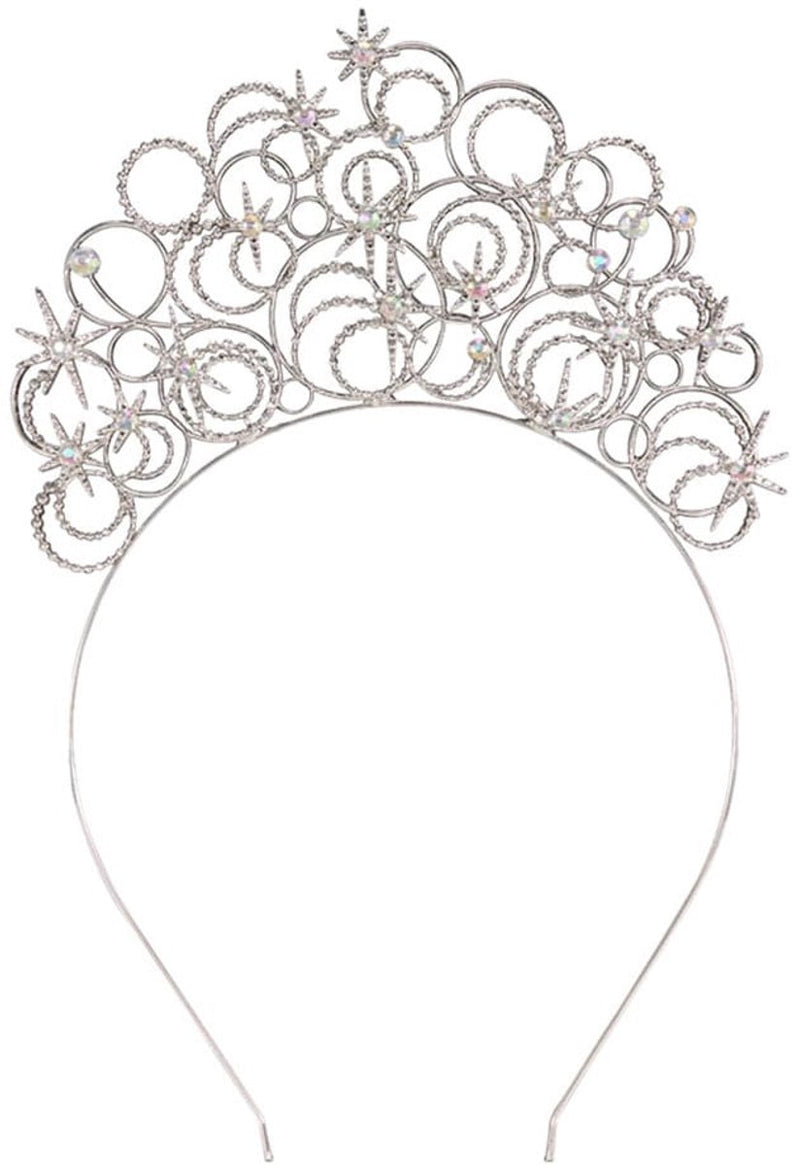 Noble collection wicked role play replica glinda's bubble tiara 26 cm replica: down-scaled