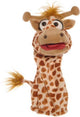 Living puppets kletsworm giraffe handpop