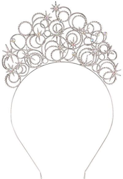 Noble collection wicked role play replica glinda's bubble tiara 26 cm replica: down-scaled