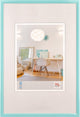 Walther new lifestyle - kunststof lijst - fotoformaat 30x45 cm - turkoois