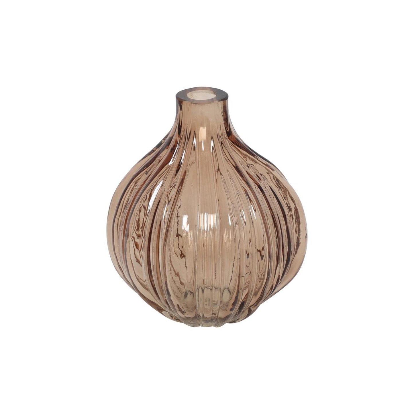 Countryfield vaas eline s bruin ø12xh14cm