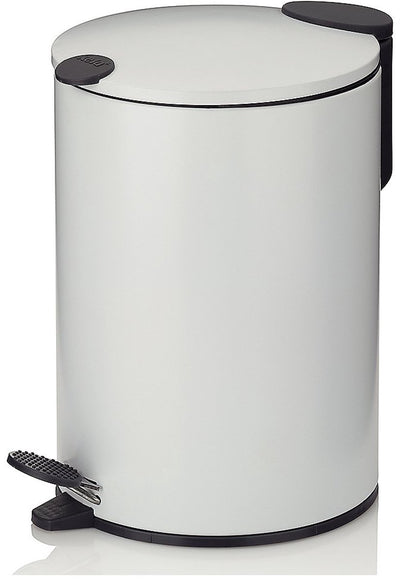 Kela pedaal afvalemmer, 3 l, mat wit - | mats