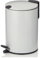 Kela pedaal afvalemmer, 3 l, mat wit - | mats