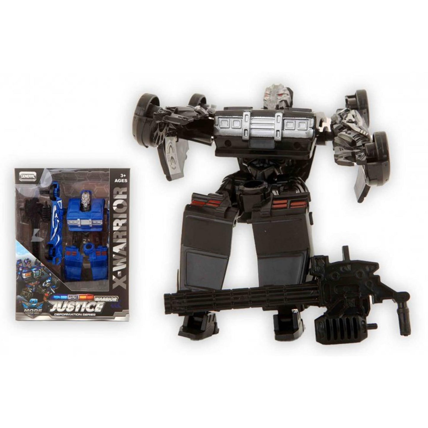Robot politieauto justice 13cm