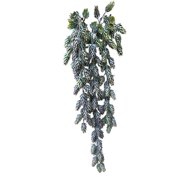 Roberts collection kunst hangplant hop spray bruin 80cm