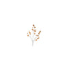Countryfield kunstbloem zinnia licht bruin h108cm
