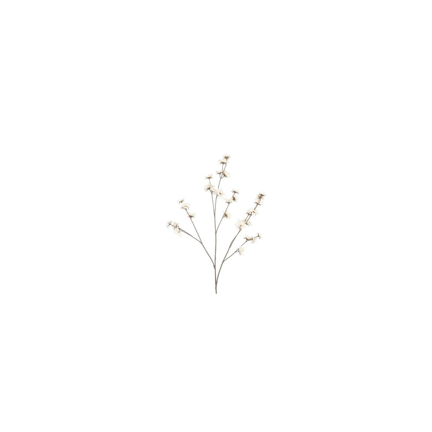 Countryfield kunstbloem zinnia crème h108cm