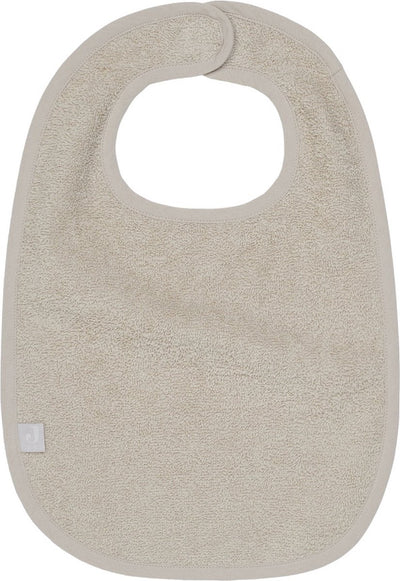 Jollein - slab badstof (nougat) - katoen - slabbetjes baby - 37 cm