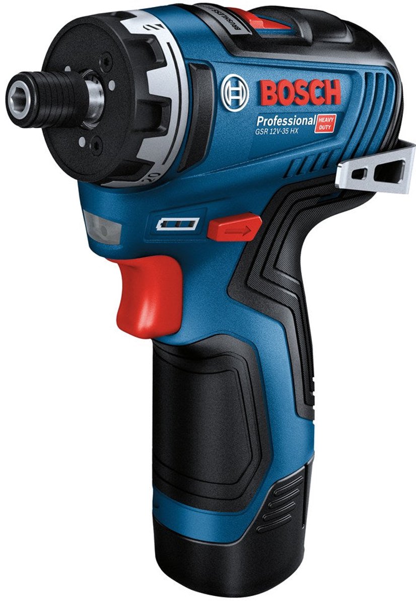 Bosch professional pro gsr 12v-35 hx accu schroevendraaier 2x 3.0ah - 06019j9100
