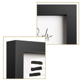 Henzo fotolijst piano tweeluik 10x15cm zwart - afbeelding 2