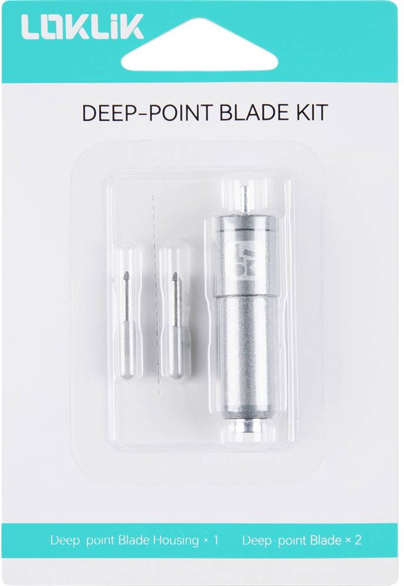 Loklik deep-point blade kit snijlemmet