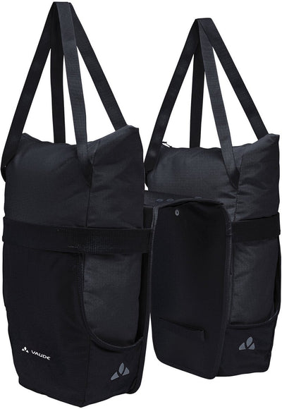 Vaude twinshopper, fietskleding, unisex, fietstas