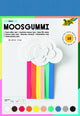 Folia mosgummi pak van 10 blad in 10 geassorteerde kleuren