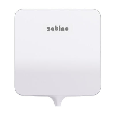 Satino poetsroldispenser midi centerfeed wit (1 stuk)